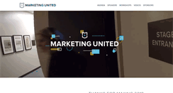 Desktop Screenshot of marketingunited.com